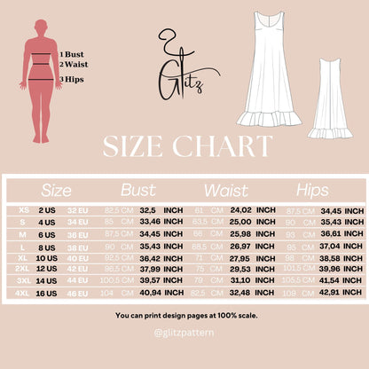 Sleeveless Long Summer Dress Sewing Pattern Linen Dress Pattern Flounce Dress Wide Collar Dress Easy Sewing Pattern