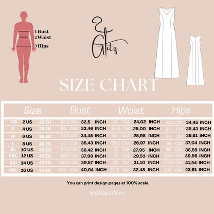 V Neck Satin Long Evening Dress Sewing Pattern Ball Gown Bridal Gown