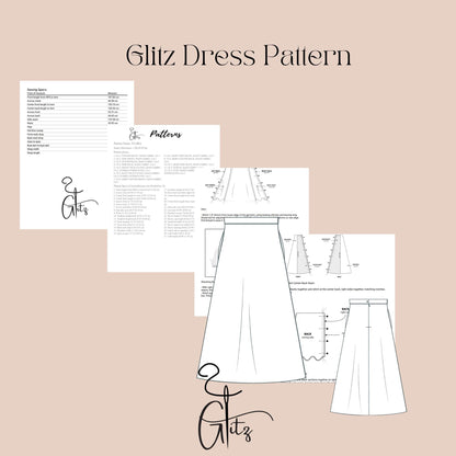 A Line Midi Skirt Sewing Pattern Easy Skirt Pattern Beginner Friendly Women Skirt Pattern Summer Skirt
