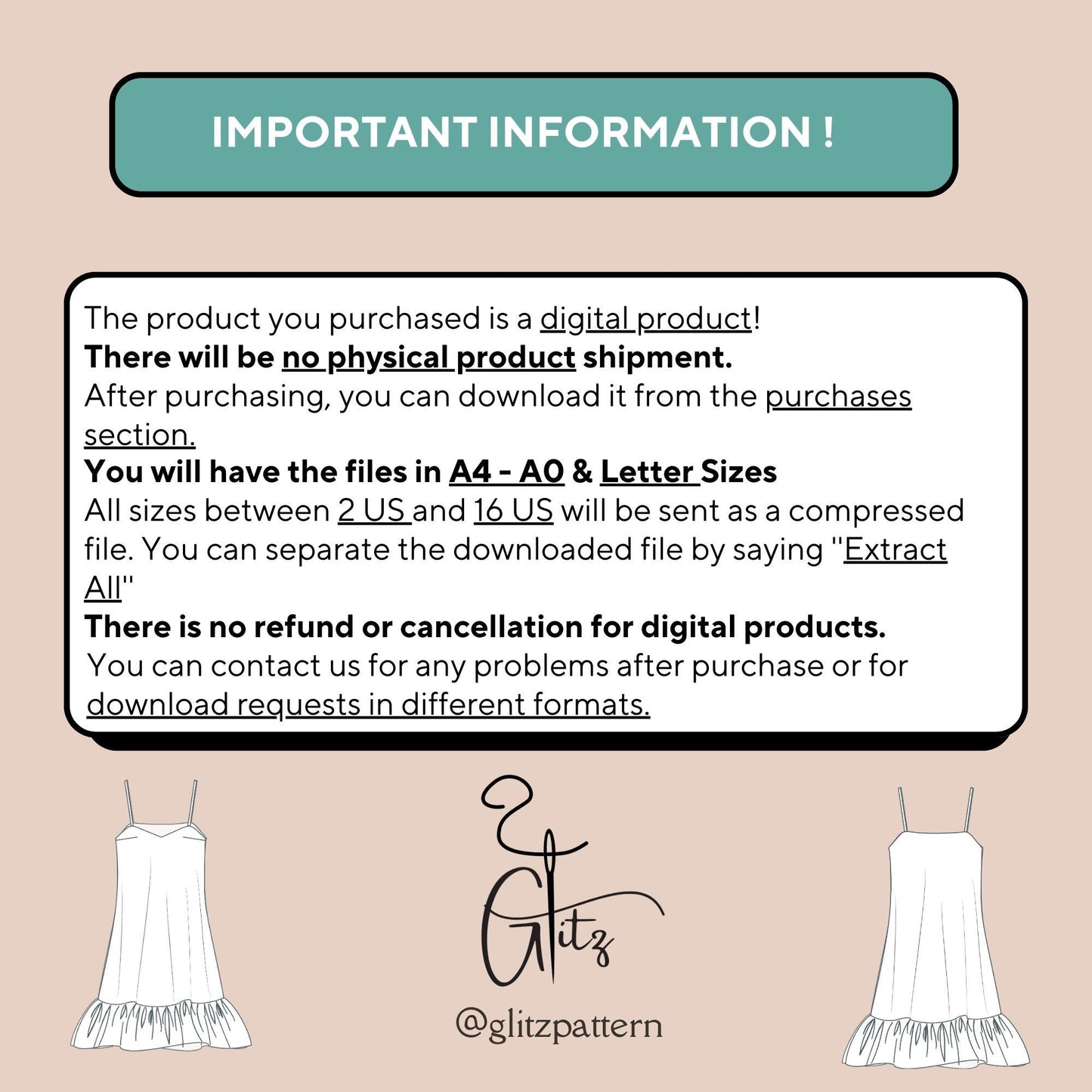 Ruffle Slip Dress Sewing Pattern | Digital PDF | Women's A-Line Mini Dress with Straps and Bust Darts | Easy Summer Dress for Woven Fabrics