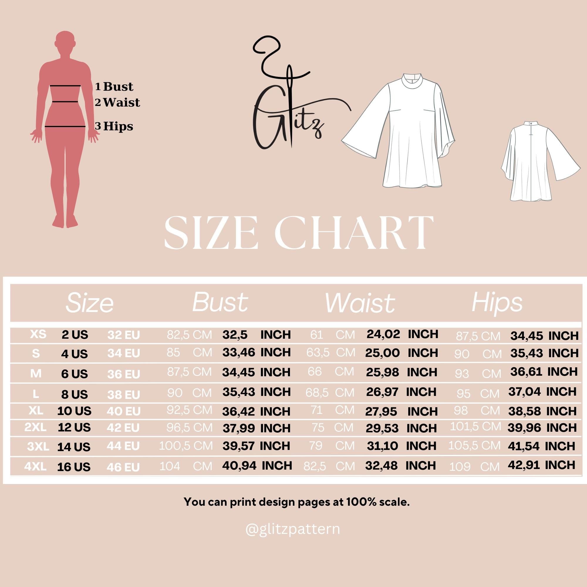 High Neck Circle Mini Dress Pattern with Flowy Batwing Sleeves and Loose, Draped Silhouette Tent Dress Sewing Pattern