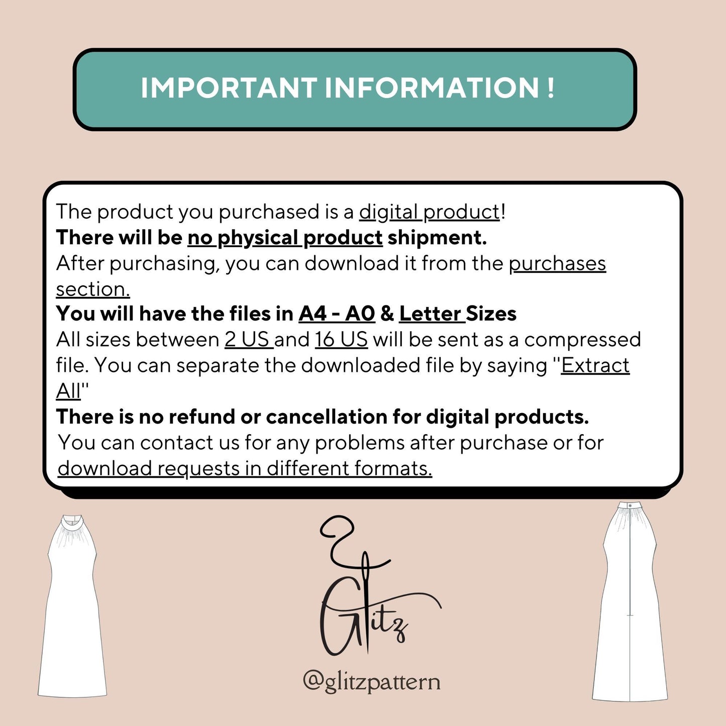 Halter Neck A Line Evening Dress Sewing Pattern Summer Dresses Wedding Guest Dress Prom Dress Easy Sewing Pattern