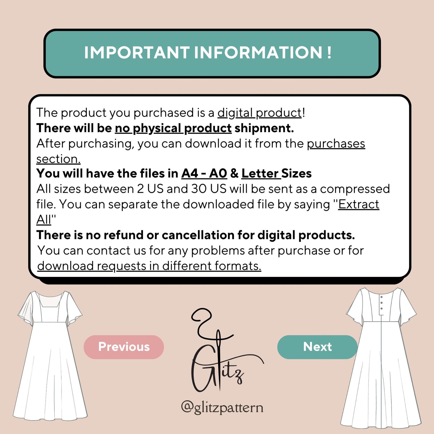 Siena Midi Dress Pattern Evening Gown Sewing Pattern, Cocktail Dress,Anniversary Dress, Ball Gown