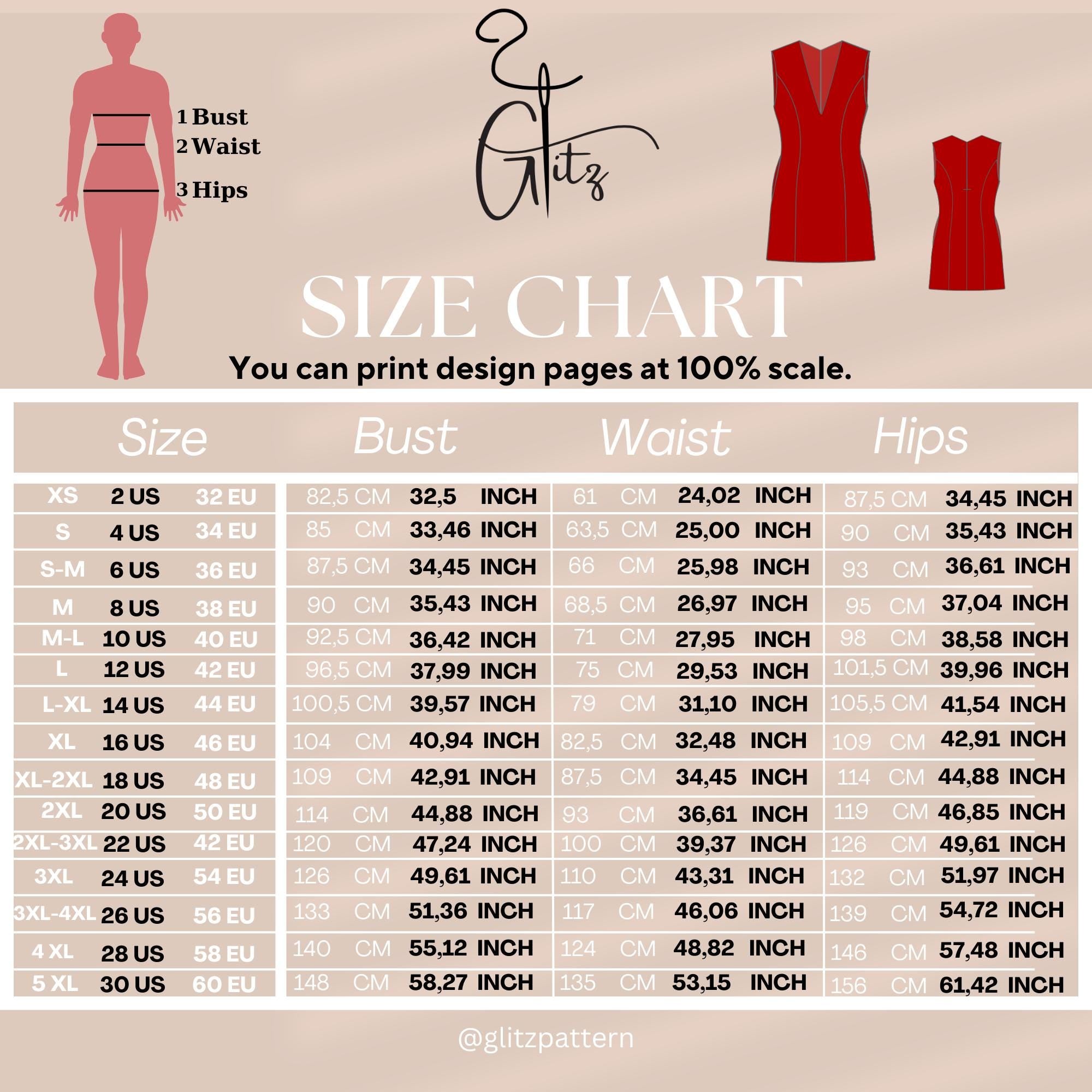 Deep V Neck Mini A Line Dress Sewing Pattern PDF Digital Pattern Summer Dress Easy Dress Pattern