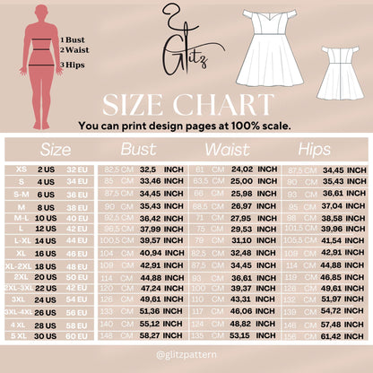 Pearl Off Shoulder Mini Bridal Dress Women Dress Patern PDF Digital Pattern