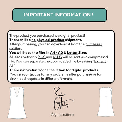 Mini Summer Dress Sewing Pattern Mini Linen Dress Pattern V Neck Dress Easy Sewing Pattern