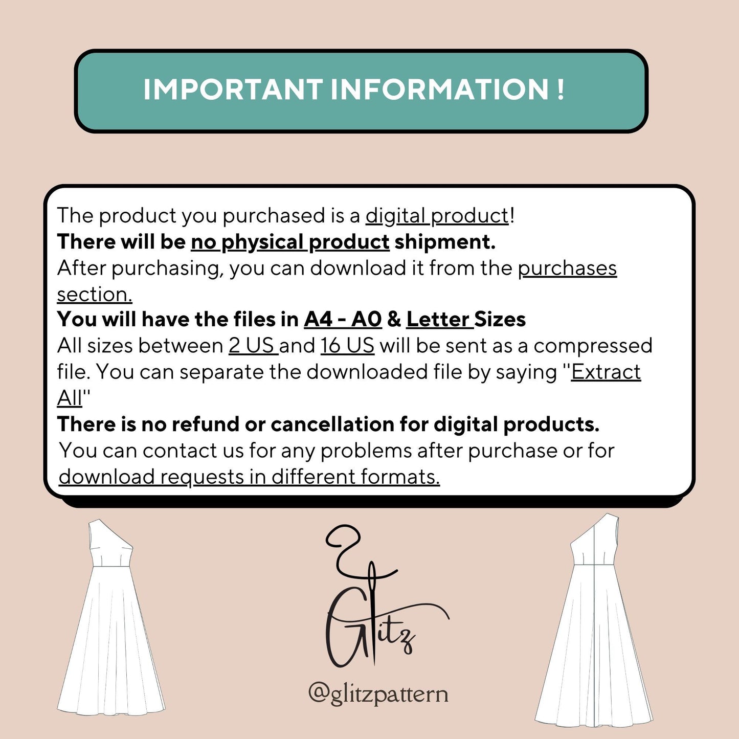 One Shoulder Prom Dress Sewing Pattern Bachelorette Dress Bridesmaid Dress Ball Gown Bridal Gown