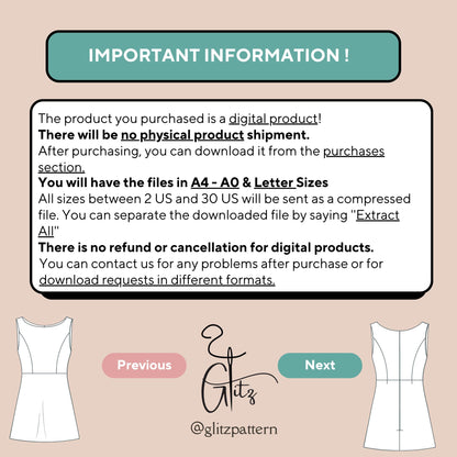 Aden Mini Dress Pattern, A-Line Boat Neck Sewing Pattern, PDF Digital Sewing Dress Pattern