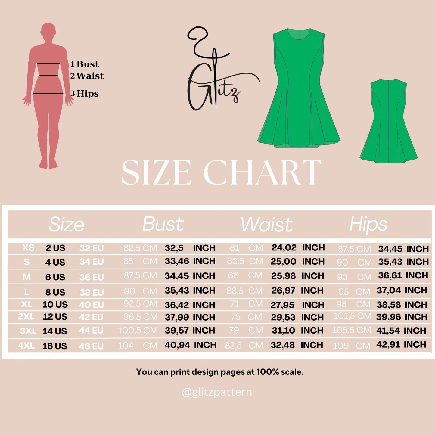 Mini Summer Dress Sewing Pattern Mini Flared Dress Cocktail Evening Dress