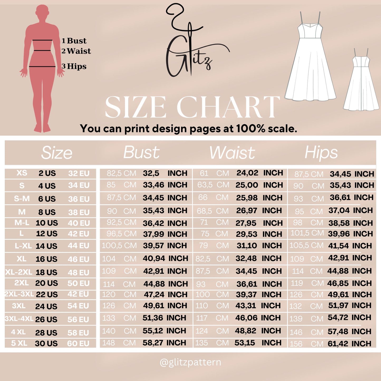 Elsa Midi Bridal Gown Sewing Pattern Midi Evening Cocktail Prom Dress Plus Size Pattern