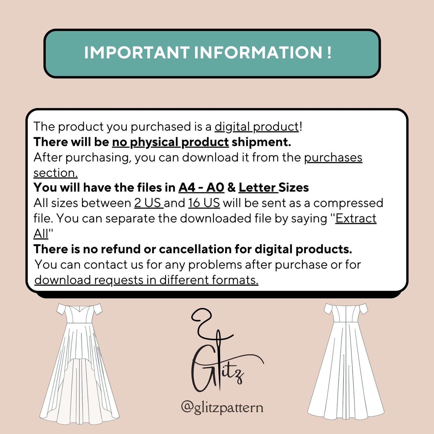 Off Shoulder Hi Low Prom Dress Sewing Pattern Short in Front Long in Back Evening Dress Bridal Dress Ball Gown