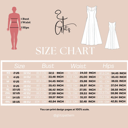 Sleeveless Ankle Length Circle Summer Dress Sewing Pattern Holiday Dress Women Dress Pattern