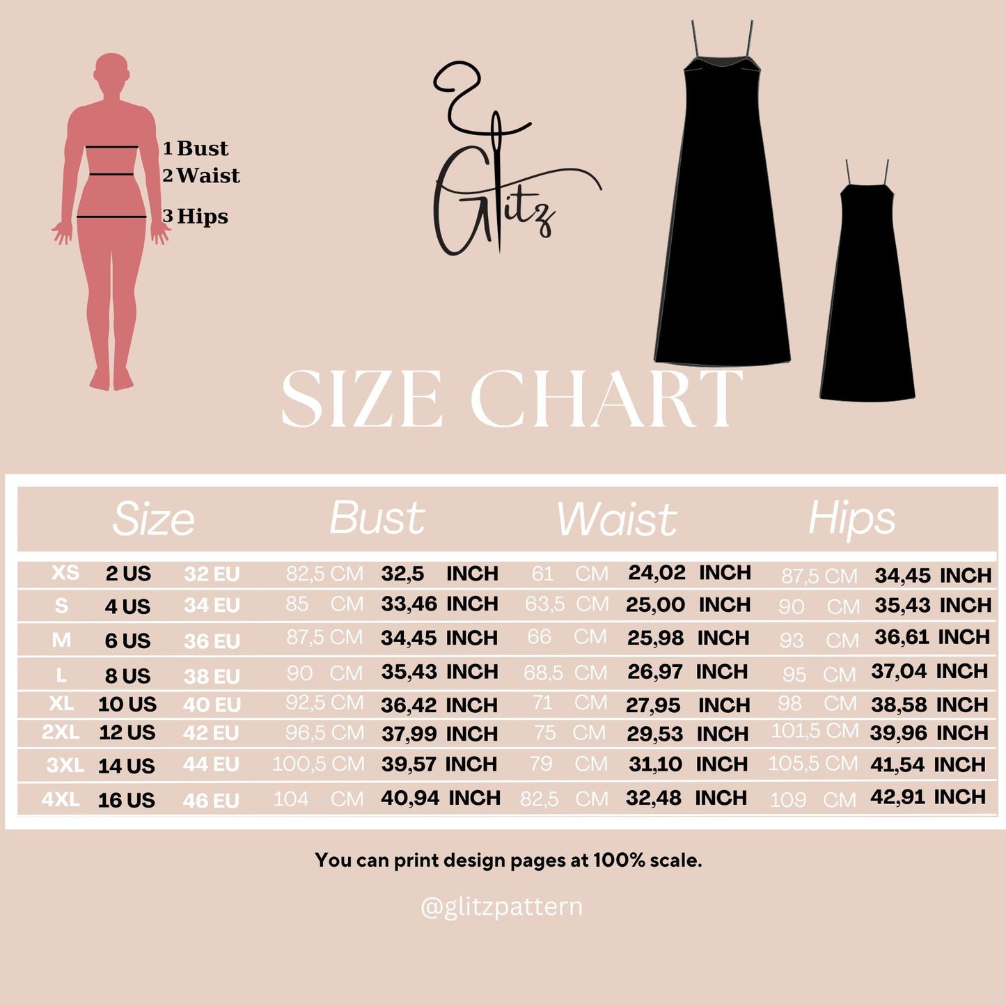 Thin Strap Linen Maxi Summer Dress Sewing Pattern Loose Dress Pattern PDF Easy Dress Pattern