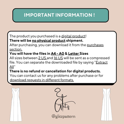 V Neck Satin Long Evening Dress Sewing Pattern Ball Gown Bridal Gown