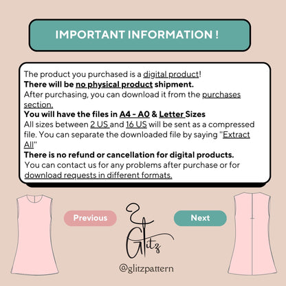 Mini Summer Dress Sewing Pattern Simple Dress Pattern Easy Sewing Pattern Mini Cocktail Dress Beginner Friendly