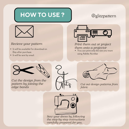 V Neck Satin Long Evening Dress Sewing Pattern Ball Gown Bridal Gown