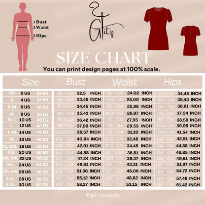 Elegant Mini Dress with Puff Sleeves Sewing Pattern PDF Digital Easy Sewing Pattern