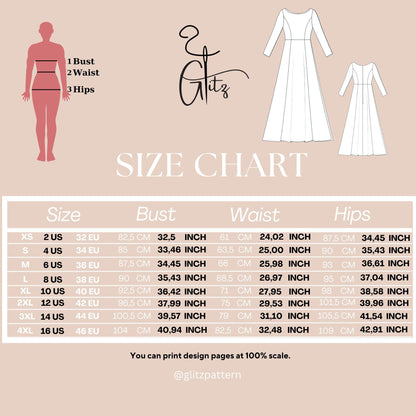 Long Sleeve Boat Neck Wedding Dress Sewing Pattern Bridal Dress Pattern Ball Gown Bridal Gown Circle Dress