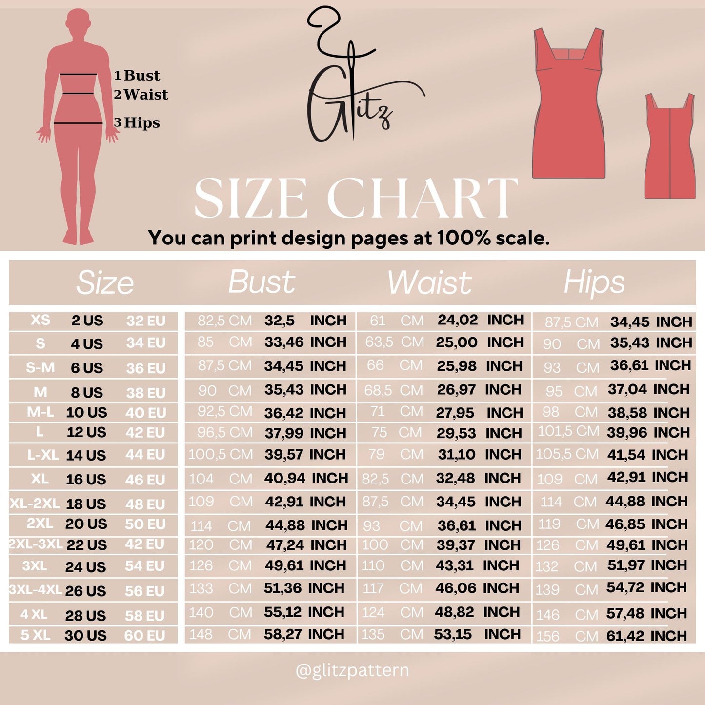 Alina Basic Mini Dress Pattern Sleeveless Dress Easy Sewing Pattern