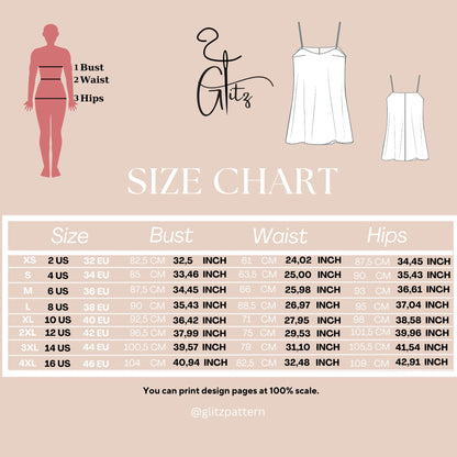 Nightwear Sewing Pattern For Women , Women Pajamas Pattern, Sewing Women Sleeveless Bridal Party Pjs, Women Nightgown Pattern