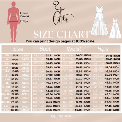 Scarlet Deep V Neck Short Front Long Back Evening Dress Sewing Pattern High Low Prom Dress Pattern PDF Digital Sewing Pattern