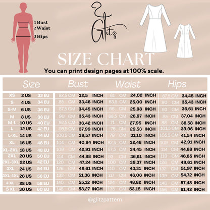 A Line Boat Neck Midi Bridal Party Dress Sewing Pattern PDF Digital Pattern