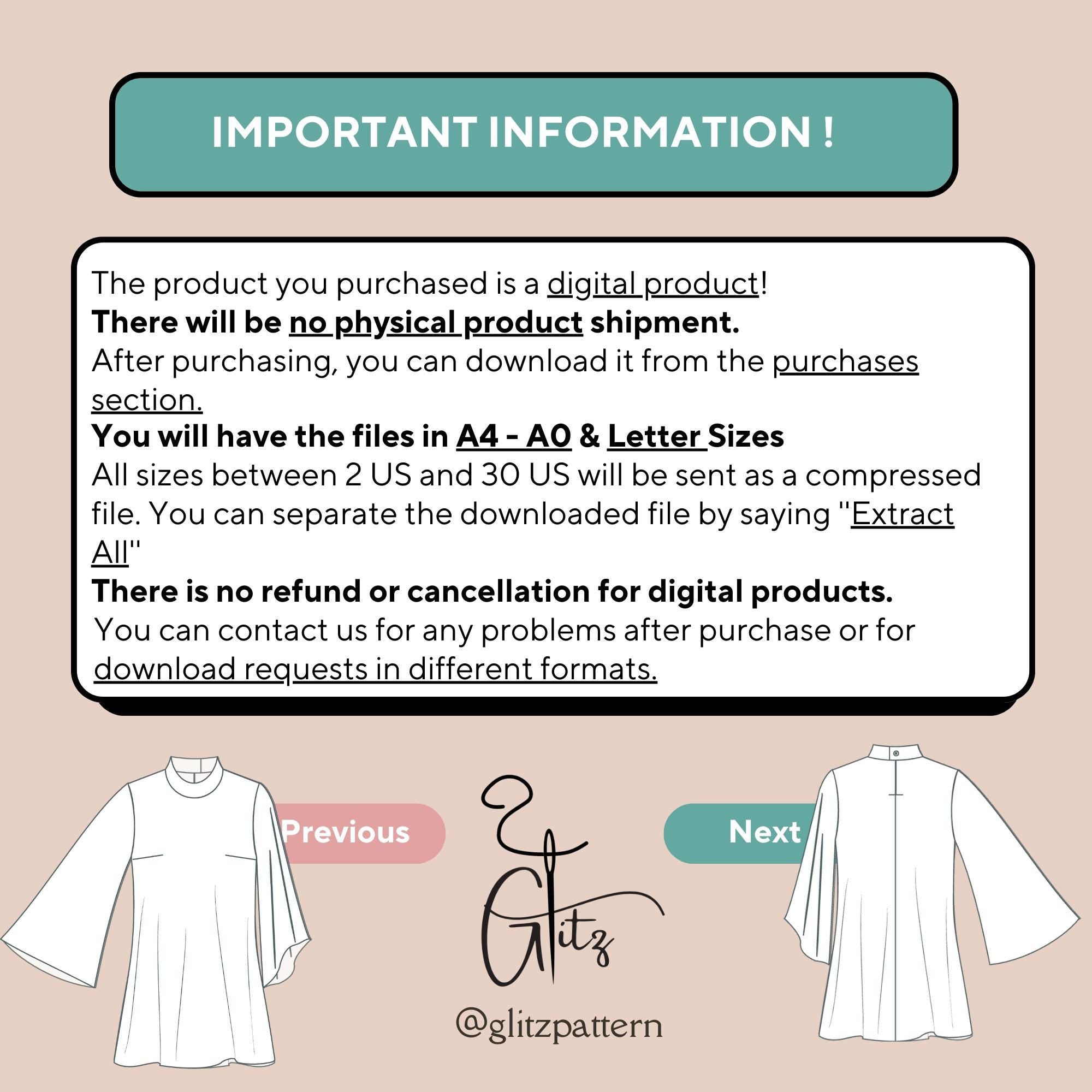 High Neck Circle Mini Dress Pattern with Flowy Batwing Sleeves and Loose, Draped Silhouette Tent Dress Sewing Pattern