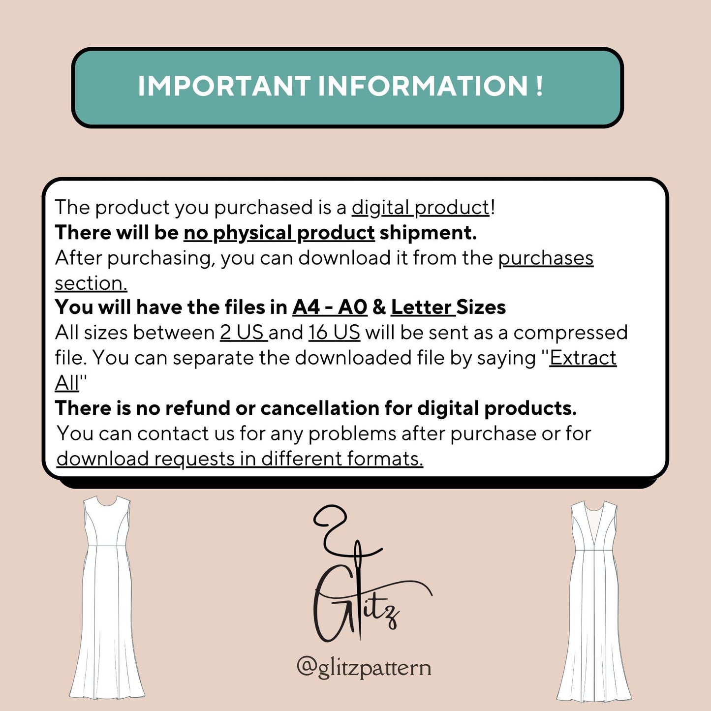 Backless Bridal Gown Sewing Pattern Open Back Evening Dress Mermaid Dress Pattern