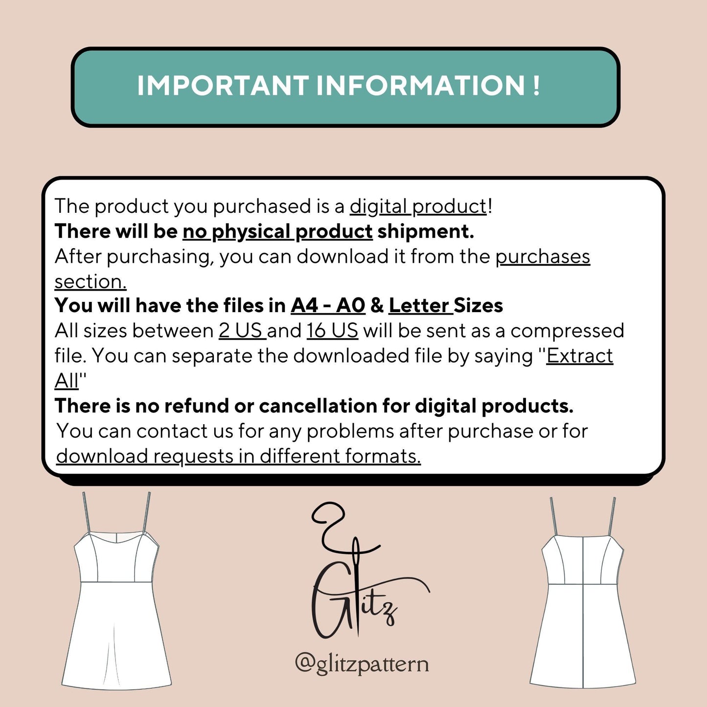 Spaghetti Straps Mini A Line Summer Linen Dress Sewing Pattern Easy Sewing Pattern