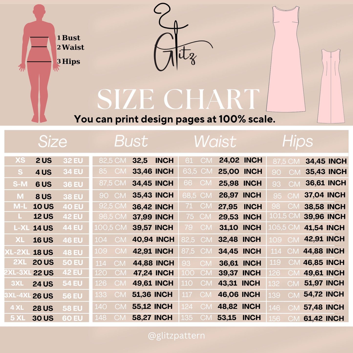 Alia Satin Maxi Evening Dress Sewing Pattern PDF Digital Pattern