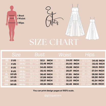 Hi Low Bridal Dress Sewing Pattern Spaghetti Straps Prom Dress Wedding Dress Pattern Ball Gown Bridal Gown