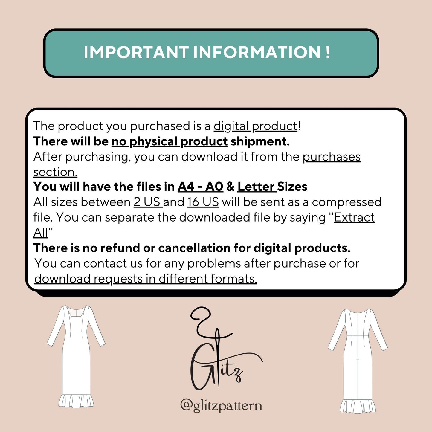 Long Sleeve Flounce Skirt Evening Dress Sewing Pattern Pencil Cocktail Dress Pattern Women Dress Pattern