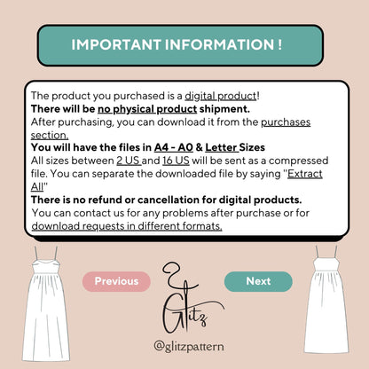 Strap Dress Sewing Pattern Summer Dresses Long Linen Dress Pattern Loose Dress Pattern