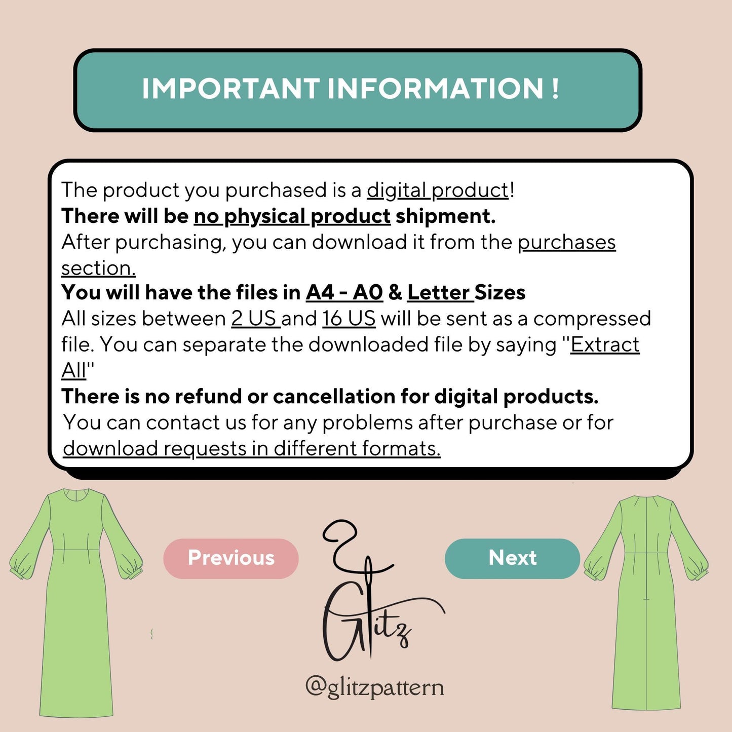 A Line Evening Dress Sewing Pattern Cocktail Dress Pattern Long Sleeve Dress